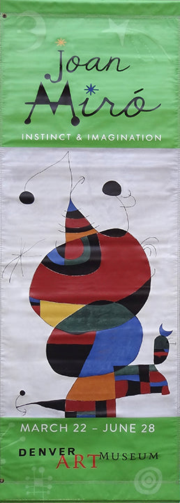 large wall art featuring joan miro