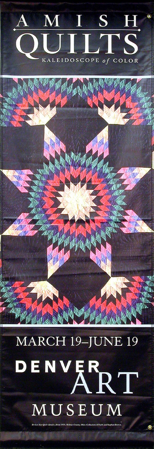 Amish Quilt-Printed 2-ply vinyl-Denver Art Museum-BetterWall