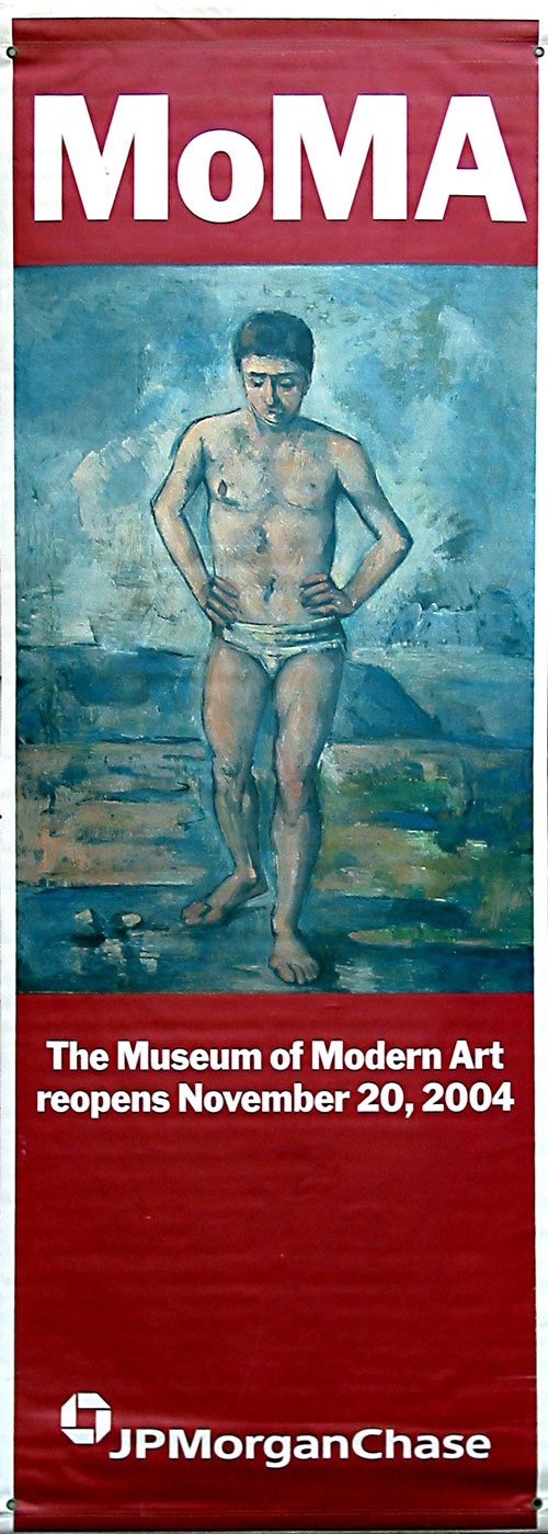 Cézanne "The Bather"-Printed vinyl-MoMA-BetterWall