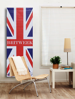 Large Wall Art from BritWeek LA featuring the Union Jack.