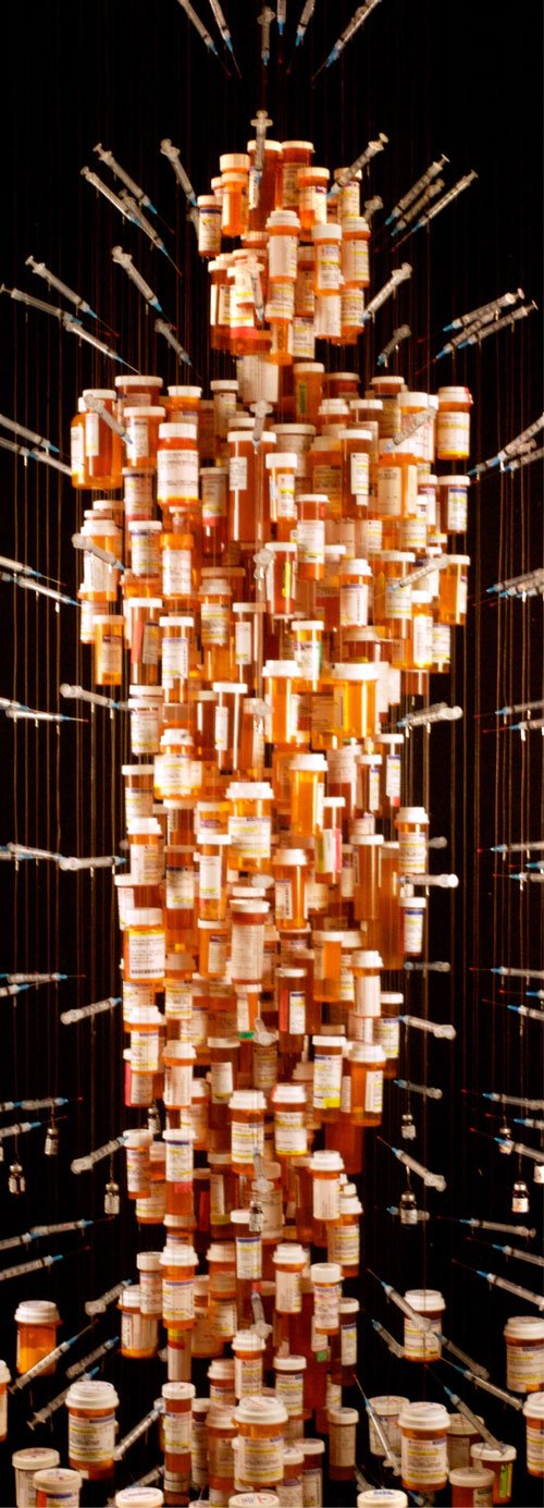 "Medicine Man" Sculpture-Printed vinyl-Fowler Museum at UCLA-BetterWall