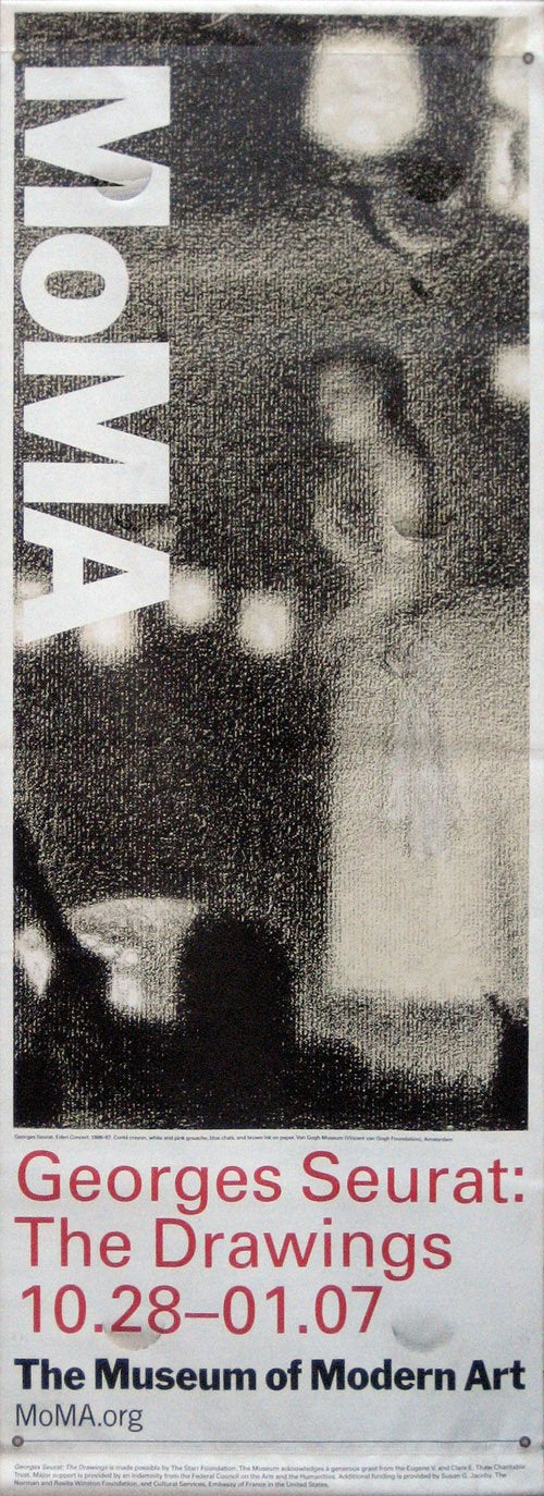 Seurat "Eden Concert"-Printed vinyl-MoMA-BetterWall