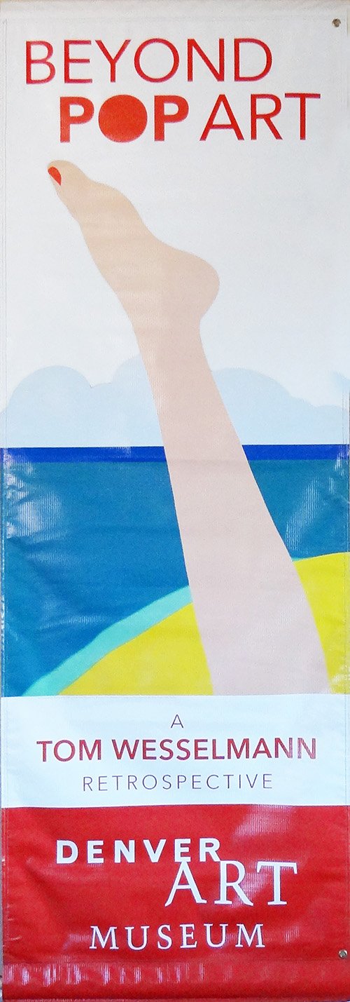 Tom Wesselmann - Seascape 22-Printed 2-ply vinyl-Denver Art Museum-BetterWall