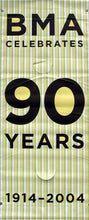 90 Years of BMA (vertical stripe)