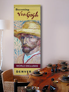 large wall art featuring Van Gogh self portrait
