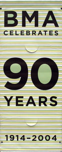 90 Years of BMA (horizontal stripe)-Printed 2-ply vinyl-The Baltimore Museum of Art-BetterWall