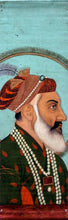 Miniature Watercolor of Emperor Shah Jahan