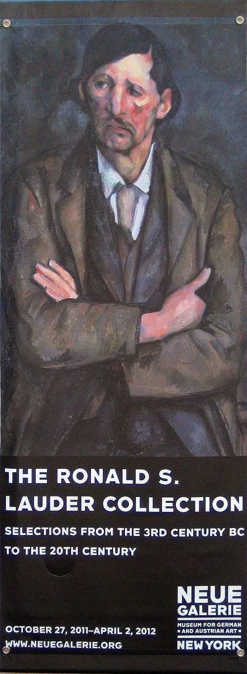 Cézanne "Man with Crossed Arms"-Printed vinyl-Neue Galerie-BetterWall