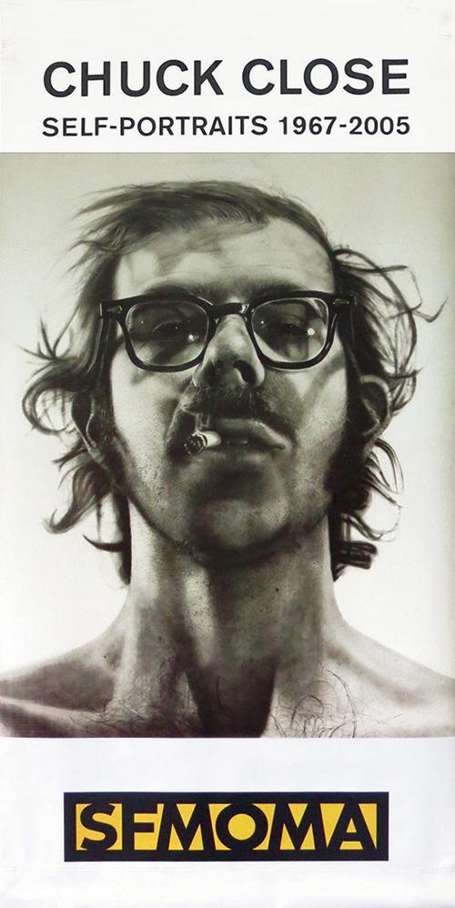Chuck Close "Self-Portraits"-Printed vinyl-SFMOMA-BetterWall