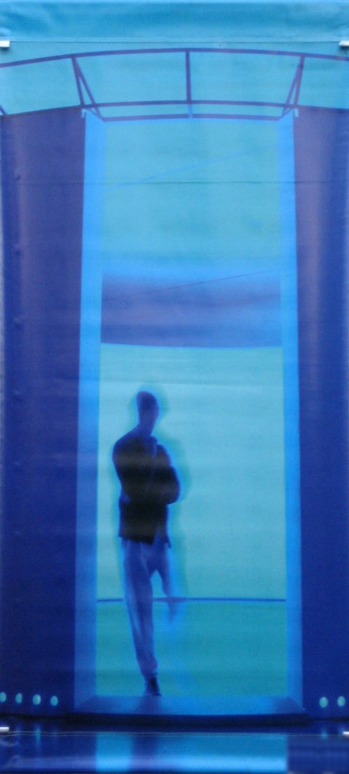 Eliasson "360º Room: Blue"-Printed vinyl-SFMOMA-BetterWall