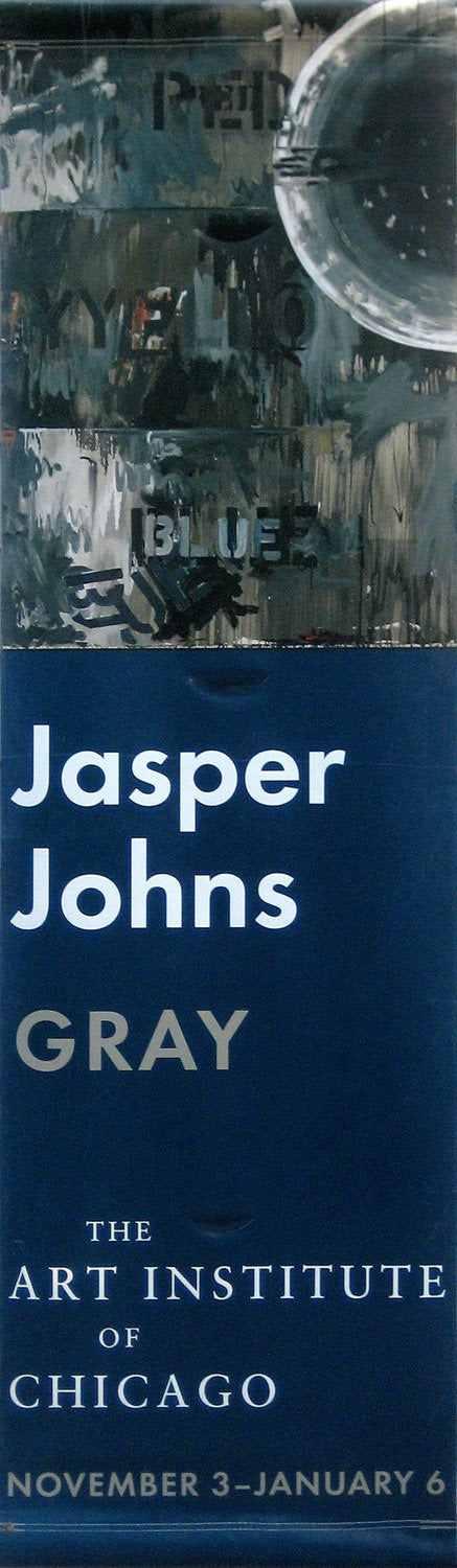 Jasper Johns "Periscope (Hart Crane)"-Printed vinyl-The Art Institute of Chicago-BetterWall