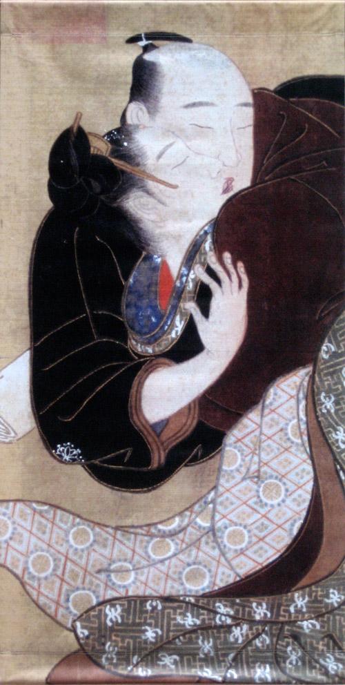 Katsukawa Shuncho "Embrace"