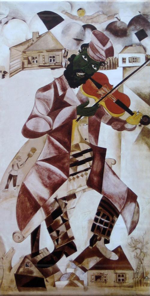 Marc Chagall "Music"-Printed vinyl-Contemporary Jewish Museum-BetterWall