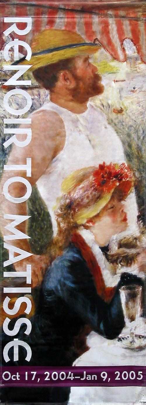 Renoir "Boating Party"-Printed 2-ply vinyl-LACMA-BetterWall